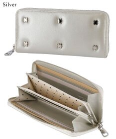 tsumori chisato CARRY スター ラウンドファスナー長財布
