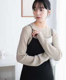 WEGO ラメリブニット