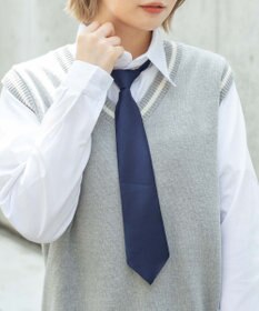 WEGO 【SCHOOL ITEM】ムジスクールネクタイ