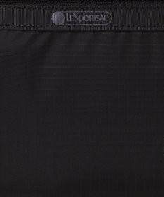 LeSportsac RUFFLE EVERYDAY SM SATCHEL/ブラックレースラッフル