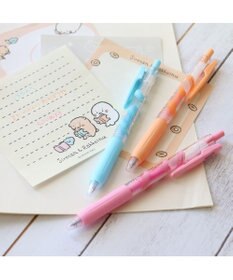 Mother garden しろたん サラサクリップ 0.5 ジェルボールペン ３本セット