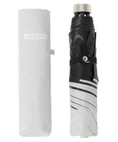 MOONBAT 【フワクール生地使用/軽量】MACKINTOSH PHILOSOPHY 遮光 晴雨兼用 折りたたみ日傘 シャンブレー