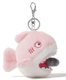 WEGO ふりふりシャークぬいぐるみキーホルダー