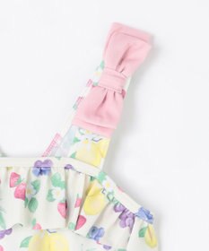 ANY KIDS 総柄 フリル ワンピース 水着