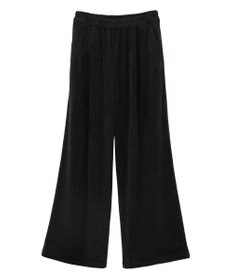 Green Parks ぽかぽか裏起毛ベロアイージーパンツ