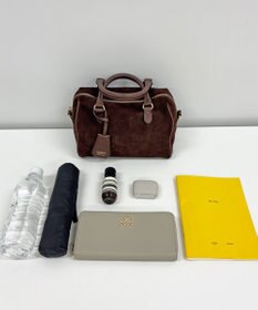 russet  スエード2WAYミニボストンバッグ(CE-1570-WEB)