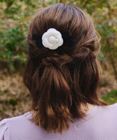 Tiaclasse 【安田美沙子さん着用・選べる2TYPE】ローズモチーフバレッタ