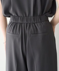 YECCA VECCA 【接触冷感】COOLスリットワイドパンツ