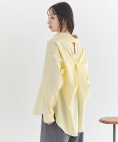 earth music&ecology バックツイストオーバーシャツ