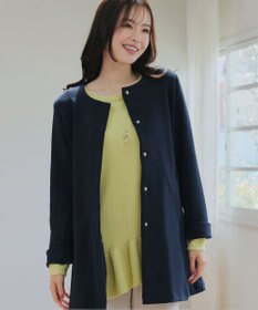 Tiaclasse 【洗える】ななめフリルニットプルオーバー