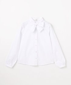 組曲 KIDS 【150-170㎝】 レースリボンタイブラウス