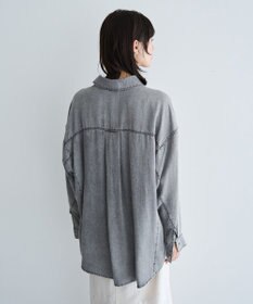 YECCA VECCA 【販売なし】バイオ加工ウ゛ィンテージデニムシャツ