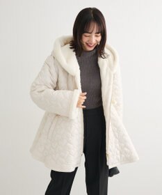 Green Parks ・ｓｗｉｎｇ　ｂｙ　ハートキルトフレアコート