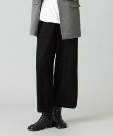 J.PRESS YORK STREET 【WOMEN】ANTI PILLING WOOL ニットワイドパンツ