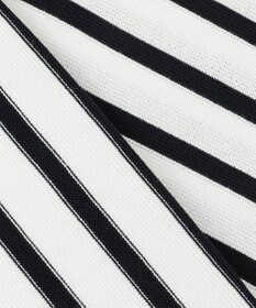 J.PRESS LADIES 【洗える・抗菌防臭】 ドルマンガーター ボーダー ニット