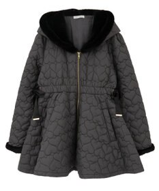 Green Parks ・ｓｗｉｎｇ　ｂｙ　ハートキルトフレアコート