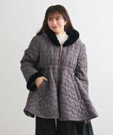 Green Parks ・ｓｗｉｎｇ　ｂｙ　ハートキルトフレアコート