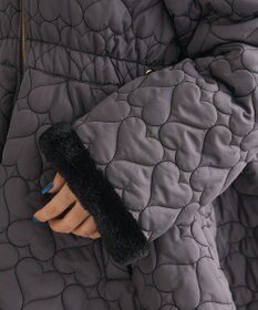 Green Parks ・ｓｗｉｎｇ　ｂｙ　ハートキルトフレアコート