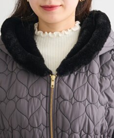 Green Parks ・ｓｗｉｎｇ　ｂｙ　ハートキルトフレアコート