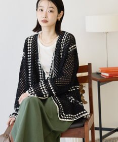 AMERICAN HOLIC クロシェカーディガン