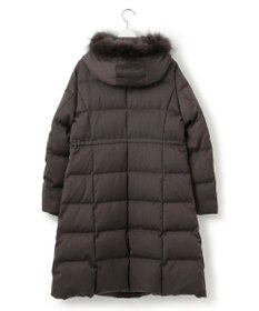 23区 S 【撥水加工】ブライトウール ロングダウンコート