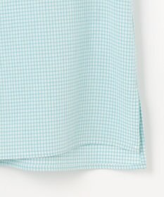 J.PRESS LADIES S 【洗える】SHEER ギンガム スキッパー ブラウス