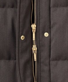 23区 S 【撥水加工】ブライトウール ロングダウンコート