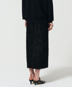 GRACE CONTINENTAL フリンジジャガードタイトスカート