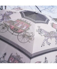 Marca Umbrella of Yokohama 晴雨兼用折りたたみ傘 (馬車行列) 日傘