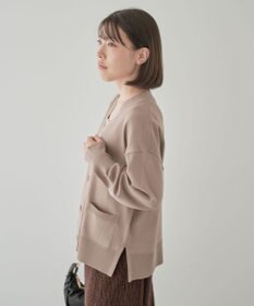 Green Parks 洗える　Ｖネックカーディガン