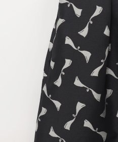 GRACE CONTINENTAL リボンジャガードワンピース