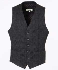 JOSEPH ABBOUD 【キングサイズ】ツィーディジャージー ベスト