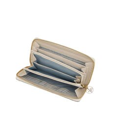 LANVIN en Bleu メラニー ラウンドファスナー長財布