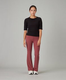 Chacott シアーワッフルハーフスリーブTシャツ