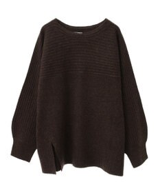 CRAFT STANDARD BOUTIQUE 編み違い斜めスリットニットチュニック