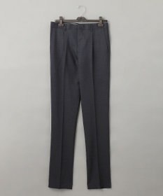 GOTAIRIKU ロングセラー【洗える/折り目加工/シワになりにくい/ウエストアジャスター】ウォッシャブル サマーウール100％パンツ_定番色(1タック)24年モデル