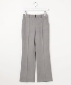 ANY SIS L 褒めらレディストレッチ セミフレア テーパードパンツ