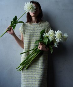 自由区 【Precious 5月号掲載】【カトリエムブーケ】Couleur tweed ツイードワンピース