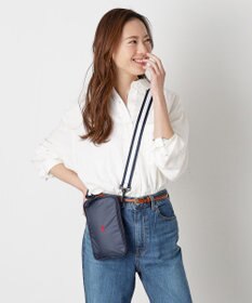 MOONBAT 【WEB限定セット/UV遮蔽率100％】POLO RALPH LAUREN （ポロ ラルフローレン）サコッシュ付き 晴雨兼用 折りたたみ傘 ポロポニー