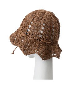 MOONBAT estaa ペーパー透かし編み チューリップハット／サイズ調整可