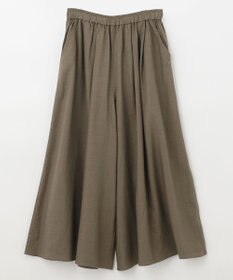 ANY 【接触冷感・UVケア】清涼リネン ガウチョパンツ