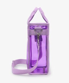 LeSportsac CLEAR MINI N/S TOTE/クリアライラック
