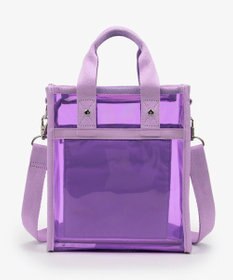 LeSportsac CLEAR MINI N/S TOTE/クリアライラック