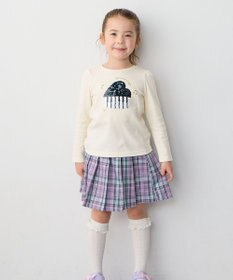 ANY KIDS ミラクルスパンコール長袖Tシャツ