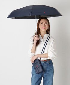 MOONBAT 【WEB限定セット/UV遮蔽率100％】POLO RALPH LAUREN （ポロ ラルフローレン）サコッシュ付き 晴雨兼用 折りたたみ傘 ポロポニー