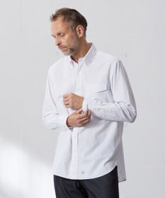 J.PRESS MEN 【HYBRID LINEN】ボタンダウンシャツ