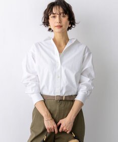 23区 【一部先行予約/VERY掲載】CANCLINI シャーティング ベーシックシャツ ホワイト系