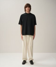 ATON DRY COTTON JERSEY | スタンダード モックネックTシャツ - UNISEX