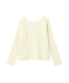 earth music&ecology レイヤード風テレコプルオーバー