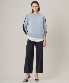 ICB 【接触冷感・UVカット・透け防止・吸水速乾・洗える】 シェルタリングドライオックス ワイドパンツ